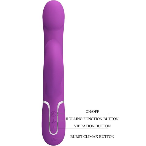 Pretty Love - Vibrateur ET Stimulateur Multifonction 4 EN 1 Vi...