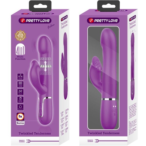 Pretty Love - Vibrateur ET Stimulateur Multifonction 4 EN 1 Vi...