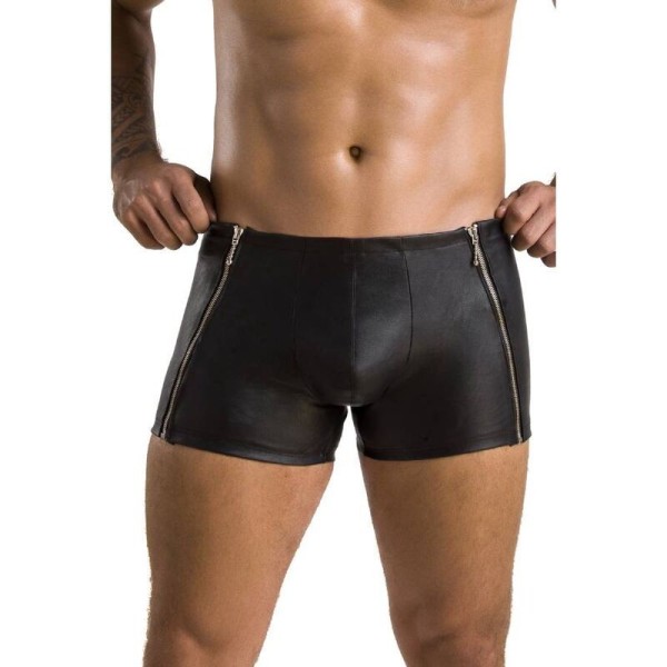 PASSION - 049 MATT BLACK SHORTS S/M PASSION HOMBRE - Ropa interio