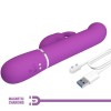 Pretty Love - Vibrateur Lapin Multifonction Coale 4 EN 1 Violet