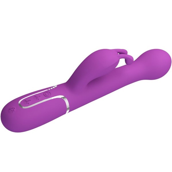 Pretty Love - Vibrateur Lapin Multifonction 3 EN 1 Dejon Violet