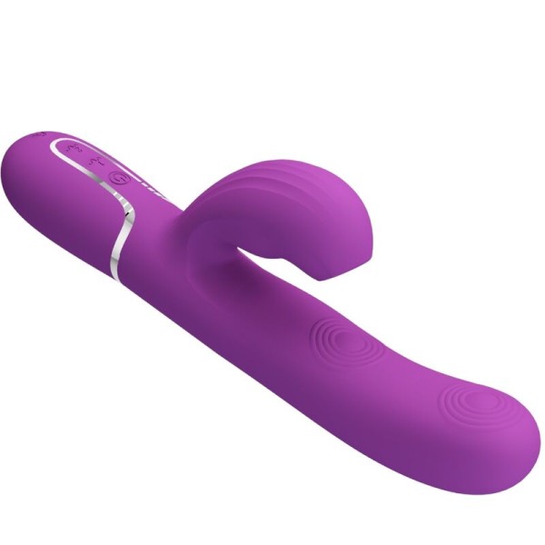 Pretty Love - Vibrateur Lapin Multifonction 3 EN 1 Perlita Violet