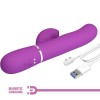 Pretty Love - Vibrateur Lapin Multifonction 3 EN 1 Perlita Violet