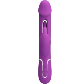 Pretty Love - Vibrador Coelho Multifunções Kampas 3 EM 1 Roxo