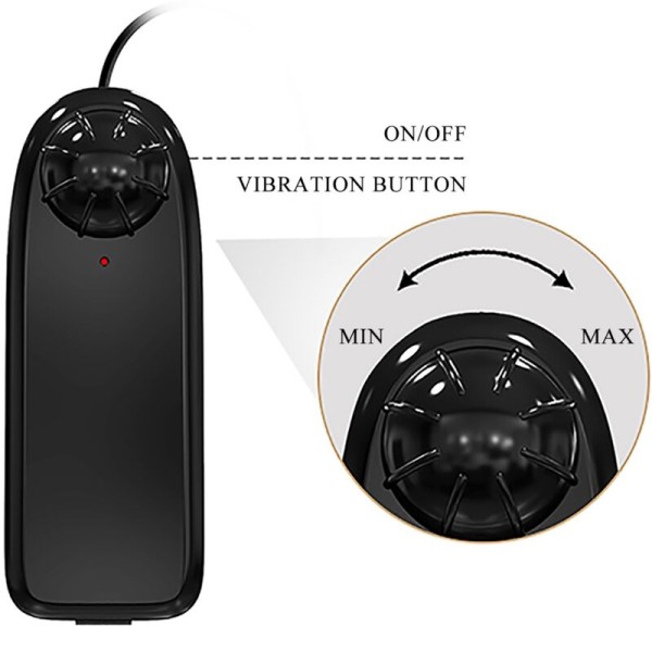 Baile - Catoblepas Vibrateur Réaliste 20,6 CM Flesh Télécommande