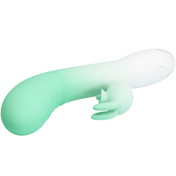 Pretty Love - Vibrateur Lapin Cerberus 30 Vibrations Vert