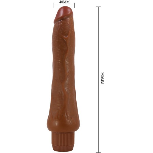 Baile - Vibrador Realista Dryad 25 CM Mulato