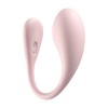 Kiiroo - Kiss ME Vibrador Spot En Forma de U Rosa