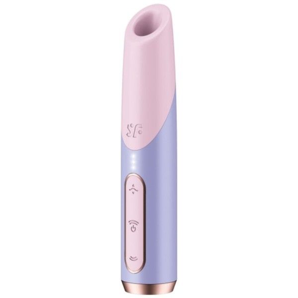 Satisfyer - Estimulador de Clitóris Bold Kiss Wave Rosa / Roxo