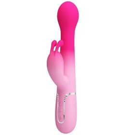 Pretty Love - Conejo Vibrador Multifunción 3 EN 1 Dejon Rose