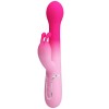 Pretty Love - Vibrateur Lapin Multifonction 3 EN 1 Dejon Rose