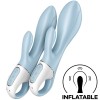 Satisfyer - AIR Pump Bunny 1 Vibrateur Gonflable Lapin Bleu