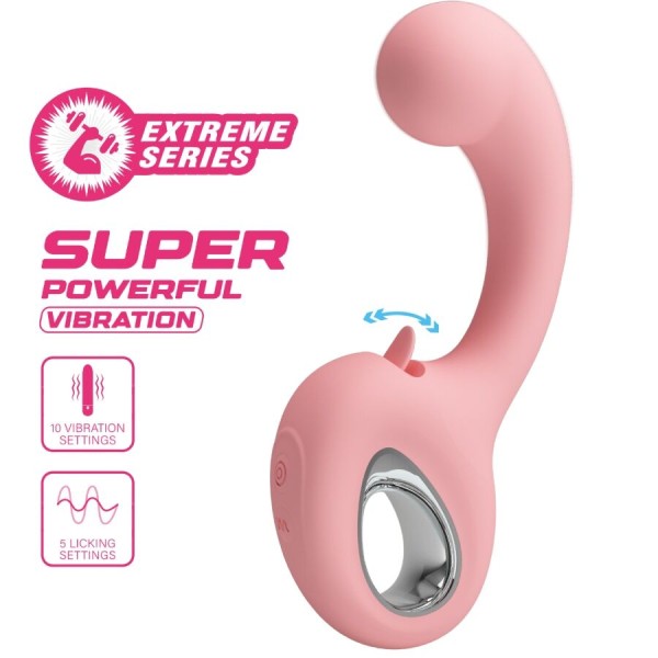 Pretty Love - Vibrateur Point G + Stimulateur DE Clitoris Eryn...