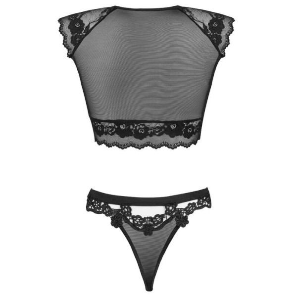 LIVCO CORSETTI FASHION - TIMOSAN LC 90631 SOUTIEN-GORGE + CULOTTE NOIR L/XL LIVCO CORSETTI SETS