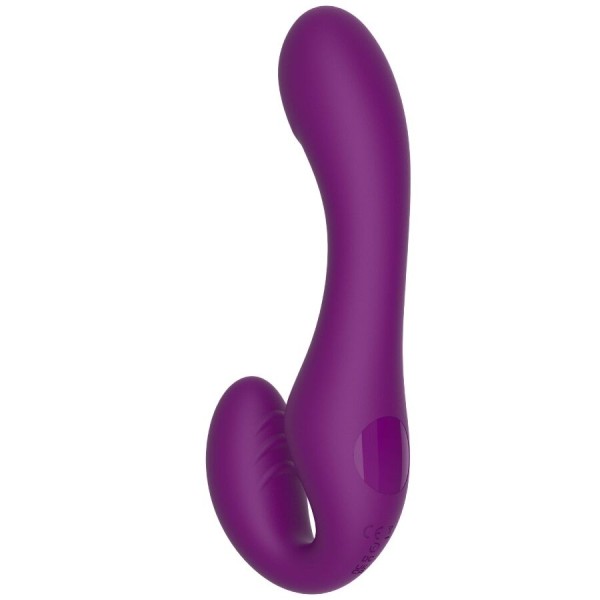 Xocoon - Vibrador Strapless 2 EN 1 Con Control Remoto Morado