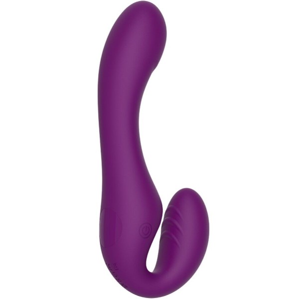 Xocoon - Vibrateur Sans Strapless 2 EN 1 Avec Télécommande Violet