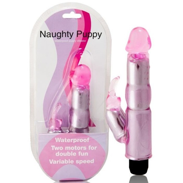 Baile - Vibrador Con Estimulador Rosa Regulable