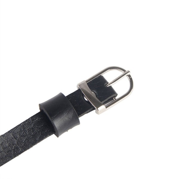 SUBBLIME - HARNAIS POITRINE CHAÎNE S EN CUIR NOIR TAILLE UNIQUE SUBBLIME FETISH