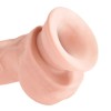 King Cock - Consolador Triple Densidad 18,4 CM - Pene Realista