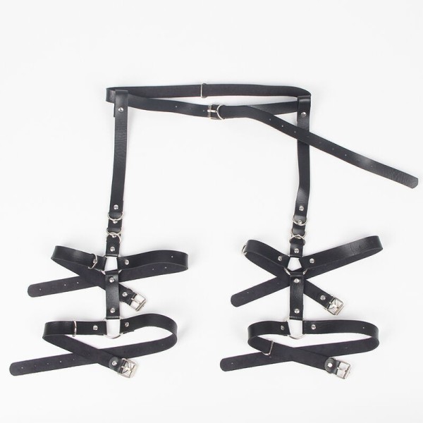 SUBBLIME - ARNÉS DE LIGUEROS CON ANILLAS TALLA ÚNICA SUBBLIME FET