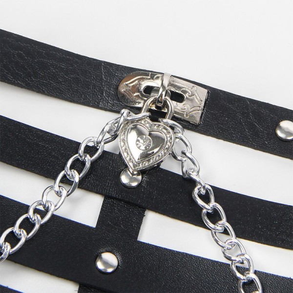 SUBBLIME - HARNAIS CORSET AVEC CHAÎNE DÉTAIL TAILLE UNIQUE SUBBLIME FETISH