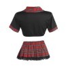 SUBBLIME - DISFRAZ DE COLEGIALA SEXY CON TOP L/XL DISFRACES SUBBL