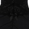 SUBBLIME - TISSU TULLE BABYDOLL AVEC DENTELLE ET DÉTAIL FLEUR NOIR S/M SUBBLIME BABYDOLLS