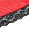 SUBBLIME - ROBE EN TISSU TRANSPARENT DÉTAIL DENTELLE ROUGE S/M SUBBLIME BABYDOLLS