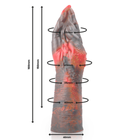 LILITH DILDO EVIL DEMON S EPIC - Consoladores sin vibración