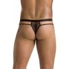 PASSION - 029 STRING COLLIN BLACK S/M PASSION MEN - Tangas de hom