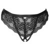 LIVCO CORSETTI FASHION - CULOTTE OKSURIN SANS CROTCHLESS NOIR LIVCO CORSETTI PANTIES