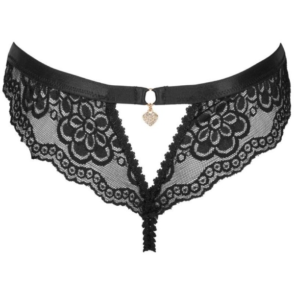 LIVCO CORSETTI FASHION - CULOTTE OKSURIN SANS CROTCHLESS NOIR LIVCO CORSETTI PANTIES