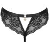 LIVCO CORSETTI FASHION - CULOTTE OKSURIN SANS CROTCHLESS NOIR LIVCO CORSETTI PANTIES
