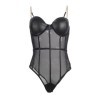 SUBBLIME - BODY NEGRO TIRANTES CADENA S/M SUBBLIME BODIES - Bodys