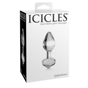 Icicles - N. 44 Transparent Plug – Bouchons anaux