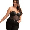 SUBBLIME - BODY NOIR BRETELLES CHAÎNE L/XL SUBBLIME BODIES - Bodys