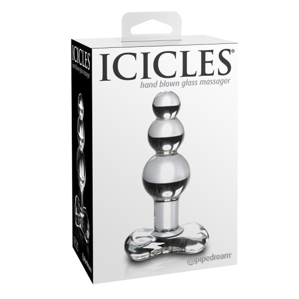 Icicles - N. 47 Crystal Massager – Tapones anales