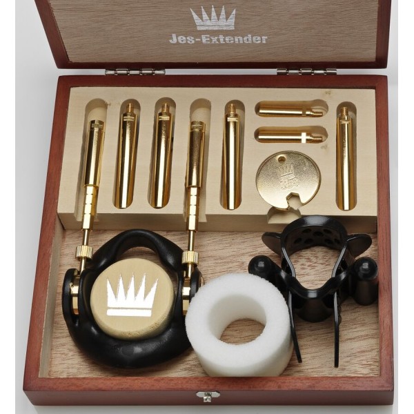 Jes-Extender - Aumento do pênis banhado a ouro