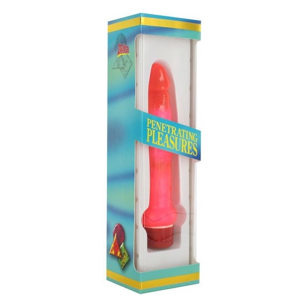 VIBRADOR ANAL PINK JELLY THIN SEVEN CREACIONES - Penes realistas