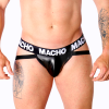 Macho - Mx25nc Black Leather Jock S – Suspensorio