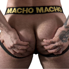 Macho - Mx25ac Jock Jaune Cuir M – Jockstraps