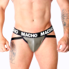 Macho - Mx27gr Jock Leather Gris Beige XL – Suspensorio