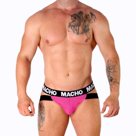Macho - Mx28fr Jock Fluo Rosa L - Suspensorio