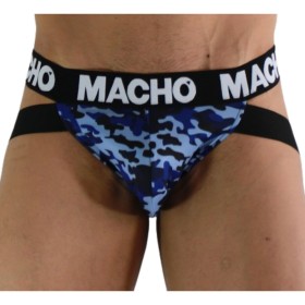 Macho - Mx28ma Jock Bleu Militaire S – Jockstraps