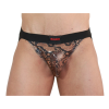 Burn - 002 Jock Snake Negro M - Suspensorio