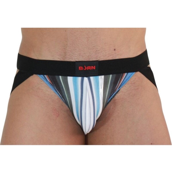 Burn - 009 Jock Multicolor / Negro XL – Suspensorio