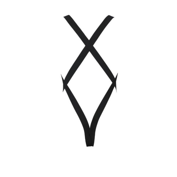 Passion - 040 Body Leon Black S/M – Arnés para hombre