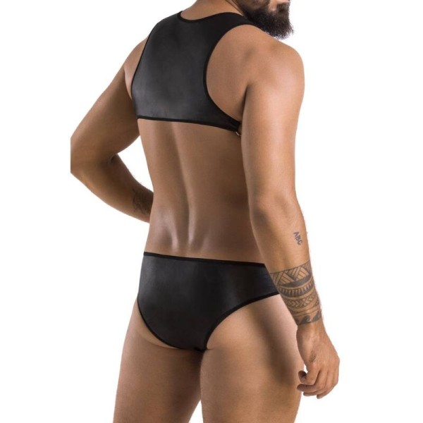 Passion - 056 Body Adam Black S/M - Arnés para hombre