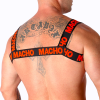 Macho - Harnais Double Rouge – Harnais pour hommes