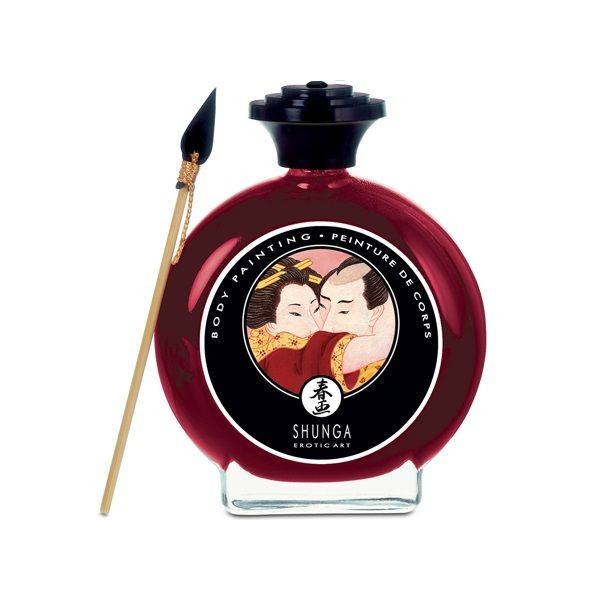 Shunga - Pintura Corporal Fresa Y Cava